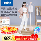 海尔（Haier）挂烫机家用熨斗 蒸汽挂烫机 手持熨烫机熨衣机电熨斗（带熨衣板）HY-GD1802E2