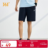 361°短裤夏季男休闲裤男跑步宽松户外健身运动裤五分裤652124711-2