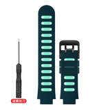 SZ LLQLTD适用 小天才电话手表表带XTC D2 Q1A z2 z5a z3 z1s Q1S z6替换儿童配件 D2/Q1A黑蓝表带（通用z1s/Q1s/z3）