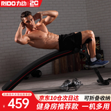 力动（RIDO）仰卧起坐辅助器 健身器材家用 可折叠仰卧板 腹肌器械收腹机TD20