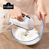 欧贵厨法国进口玻璃碗带盖微波炉加热专用耐高温家用和面盆沙拉碗烘焙碗 【2件套带盖】21cm（2L）+24cm（3L）和面碗