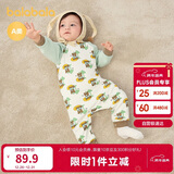 巴拉巴拉婴儿连体衣宝宝新生儿衣服爬服哈衣2025撞色时尚可爱209325120202