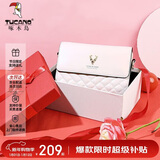 啄木鸟（TUCANO）包包女款2025年牛皮链条小方包单肩斜挎包生日新年元旦礼物送女友
