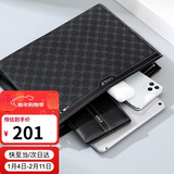 高尔夫（GOLF）男士手包休闲手拿包印花拉链信封包多卡位手抓包钱包送男友礼物