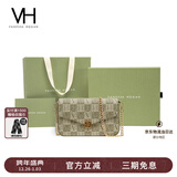 VANESSA HOGAN VH女包山茶花信封包秋冬小众老花链条包女士单肩斜挎包新年礼物