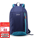 高尔夫（GOLF）双肩包男女轻便休闲运动户外背包迷你旅行登山包学生儿童小书包