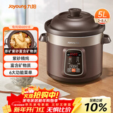 九阳（Joyoung）电炖锅电炖盅5L大容量紫砂预约电砂锅 多功能锅 智能定时精炖煮粥煲汤锅DG50Z-GD510