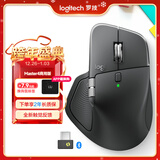 罗技（Logitech）大师系列 MX Master 4 B2B 无线蓝牙鼠标 人体工学 静音鼠标 拇指滚轮 自定义行动环 石墨黑