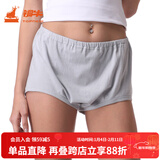 铜牛 女士内裤 汗布 大码加肥型三角裤 吸湿透气内裤 VC005 浅灰-男女 （尺码表参考男码） 1条 3XL (185/110)