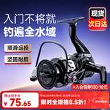 汉鼎鱼线轮纺车轮渔轮远投金属海杆路亚矶竿微物鱼轮 2代(黑)4000型