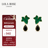 LOLA ROSE罗拉玫瑰常青藤耳钉女耳环轻奢小众生日礼物新年礼物送女友送闺蜜