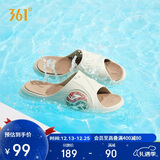 361°运动拖鞋男AG夏季篮球厚底沙滩休闲外穿凉拖鞋子男672426728-2