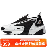 耐克NIKE 女子 休闲鞋 气垫  ZOOM 2K 运动鞋 AO0354-100白37.5