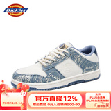 Dickies板鞋男鞋2025秋冬新款鞋子男休闲鞋百搭运动鞋男女情侣鞋面包鞋 白蓝 41