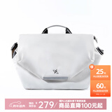 光影行星（GYXX）阿波罗机能斜挎包男士磁吸扣单肩手提大容量潮牌邮差电脑包 无U盘-灰白大(适合16寸轻薄电脑)