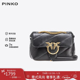 PINKO【限时折扣】女包羊皮燕子包泡芙枕头包飞鸟包单肩包斜挎包