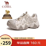 骆驼（CAMEL）云山1代户外秋季徒步登山休闲丑萌鞋情侣 G25M076104 燕麦色 38