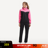 HOTSUIT 后秀暴汗服男款夏季运动套装男女同款健身服跑步服轻薄降体服 玫红-女款经典长款 2XL