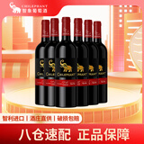 智象珍藏佳美娜干红葡萄酒750ml*6整箱 智利进口红酒 
