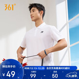 361°短袖男士t恤夏季运动服速干衣跑步健身上衣polo衫652424122H-1