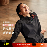 HOTSUIT 后秀暴汗服男款夏季运动套装男女同款健身服跑步服轻薄降体服 黑色-女款经典长款 L