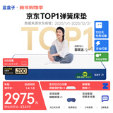 蓝盒子Z1记忆棉独立弹簧床垫双人酒店厚席梦思线下同款1.8*2米软硬适中