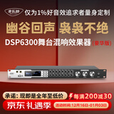 麦乐迪DSP6300卡拉ok混响器 数字音频前级效果器 家庭影院防啸叫调音台处理器含话筒 调音台均衡器 DSP6300专业K歌效果器豪华版 标准版