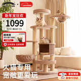 兽牌森林猫爬架大型猫树猫窝一体豪华剑麻猫架太空舱缅因大猫暖冬适用 森林【经典款】