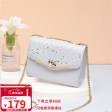 爱情海牛皮包包女包轻奢品牌链条单肩斜挎包女生日元旦礼物送女生女友