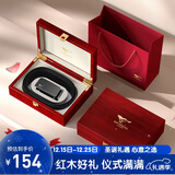 七匹狼皮腰带男士自动扣牛皮木质礼盒送男友老公生日圣诞礼物实用父亲