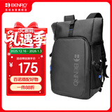 百诺（Benro）发现者 LN 专业户外双肩摄影包微单反相机包旅行轻量收纳保护便携多功能一机三镜上下分层背包