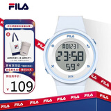 斐乐（FILA）新年礼物手表夜光电子表运动潮流学生表初高中考试表 6557-015