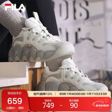 FILA 斐乐官方可颂面包鞋运动鞋女2025年休闲鞋老爹鞋