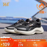 361°运动鞋女秋冬季保暖网布轻便减震通勤休闲跑步鞋子女682232210-4