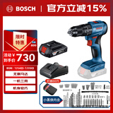 博世（BOSCH）电钻钻墙打孔无刷锂电冲击钻电动螺丝刀GSB185 18V单电小黑侠套装
