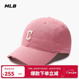 MLB帽子男女棒球帽时尚休闲鸭舌帽软顶3ACP7701N-45PKM-F