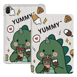 zoyu 适用华为MatePad保护套2024款11.5英寸气囊保护壳2023款平板电脑全包防摔卡通可爱 可爱小恐龙【配钢化膜】 华为MatePad【11.5英寸】