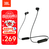 JBL TUNE 135BT蓝牙无线耳机 颈挂式运动耳机 无线立体声耳机 黑色