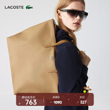 LACOSTE法国鳄鱼女包优雅大容量时尚单肩包托特包女|NF1888PO C87/卡其色 00