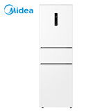 美的（Midea）271升三门冰箱白色三开门家用小型电冰箱一级能效风冷租房小冰箱MR-283WTPZE以旧换新【国家补贴】