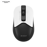 双飞燕（A4TECH）FB12C无线蓝牙鼠标双模锂电池可充电商务办公舒适手感笔记本IPAD FB12C黑白