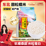 十月稻田 糯米 2斤 新米 东北圆粒 粽子米八宝粥原料 低脂粗粮 可酿米酒