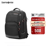 新秀丽（Samsonite）电脑包双肩包商务背包笔记本包休闲都市36B*09009黑色15英寸