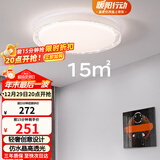 雷士（NVC）LED照明吸顶灯轻奢高端卧室灯书房餐厅绚丽光效透光圆形灯饰