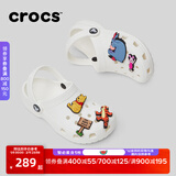 卡骆驰经典洞洞鞋儿童鞋户外休闲鞋凉鞋/206991/206990 白色-100(含智必星) 29 (175mm)