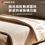 志高（CHIGO） 【温泉仓】水暖电热毯单双人水暖毯水循环电褥子双控自动断电 [1.8x2.0M] 棉感摇粒绒-双人双控