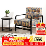 天坛家具沙发床两用经典可折叠布艺沙发现代简约单人沙发组合 三人位 长2030mm宽780mm高800mm