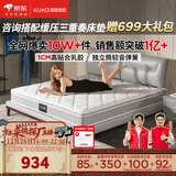 顾家家居（KUKA）京东家具天然乳胶弹簧床垫主次卧席梦思梦想垫旗舰版1.5X1.9米