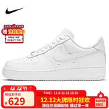 耐克NIKE缓震板鞋男空军一号AIR FORCE 1运动小白鞋CW2288-111白45