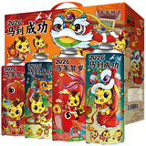 麦公子青岛特产精酿原浆啤酒整箱礼盒1L大桶装扎啤马年生肖春节年货送礼 【马年贺岁珍藏版】 1L 4桶 原浆白啤礼盒装